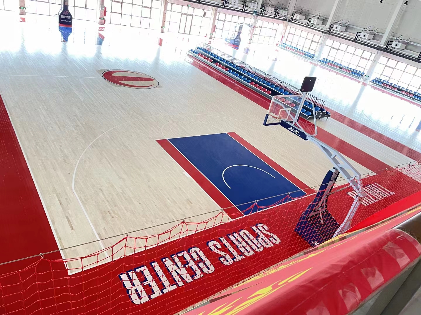 篮球馆运动木地板翻新
